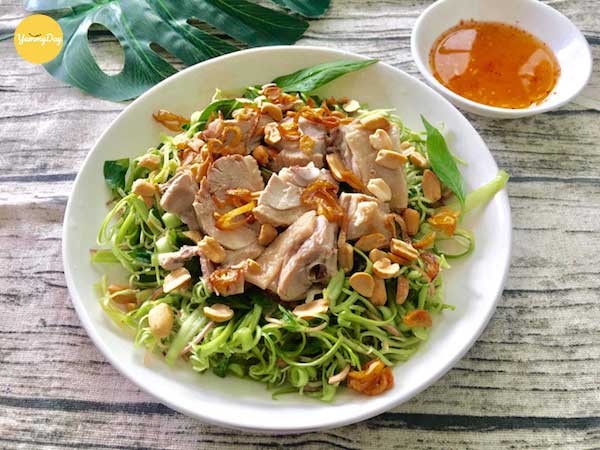 Một sĩa gỏi vịt rau muống siêu ngon