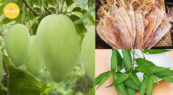 cách làm gỏi xoài khô mực ngon không cưỡng nổi