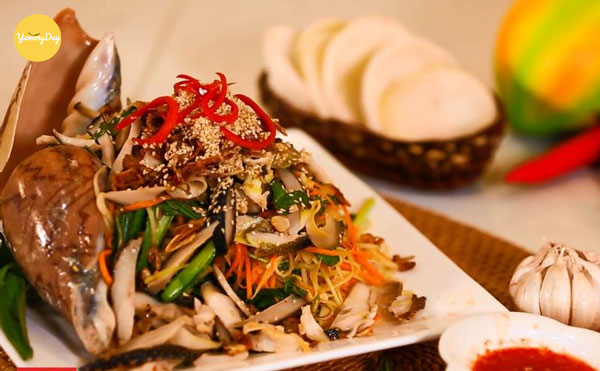 Gỏi ốc giác thành phẩm