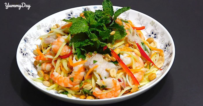 2 cách làm gỏi xoài thịt heo vô cùng đơn giản mà ngon hết ý