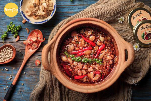 cách làm kho quẹt tôm khô chuẩn vị