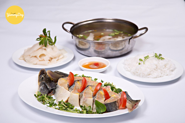 Món lẩu ca tầm măng chua nhìn thấy là thèm