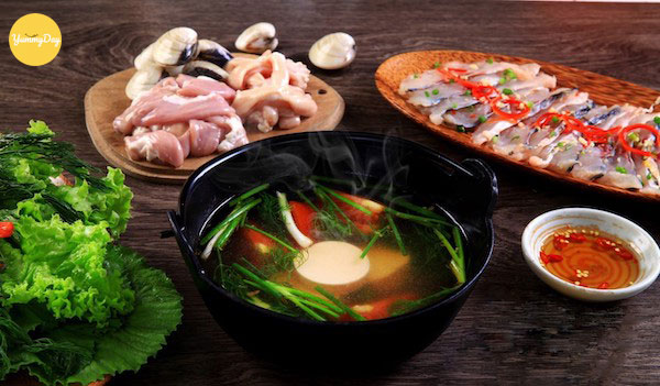 Lẩu cá trắm rất hợp cho những ngày đông cận kề thế này!