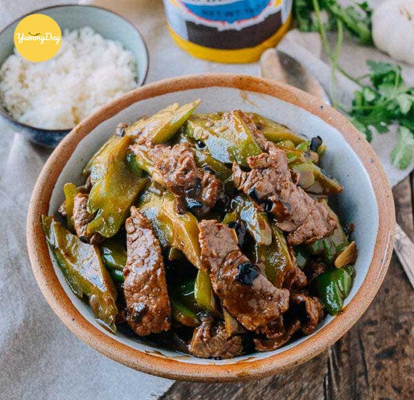 Xào thịt bò với khổ qua