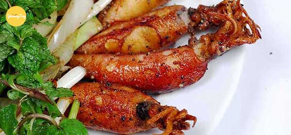 Mực chiên nước mắm thơm ngon