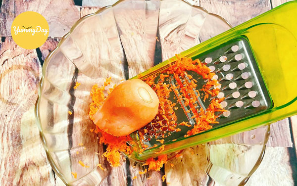 Bào nhỏ cà rốt