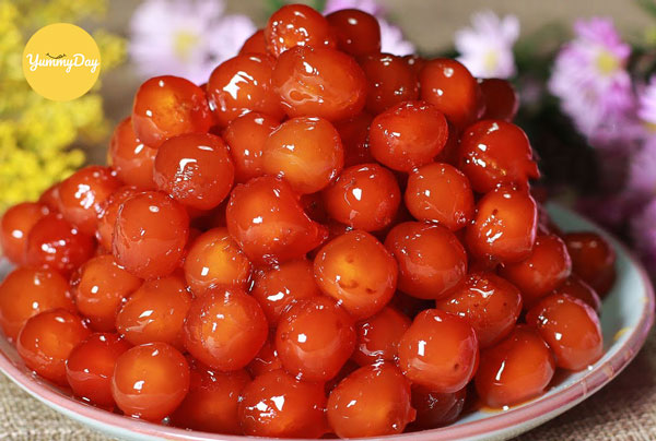 Mứt chùm ruột dẻo ăn ngon không lo tăng cân