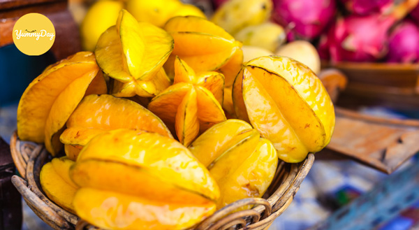 Nguyên liệu cho món mứt khế ngọt
