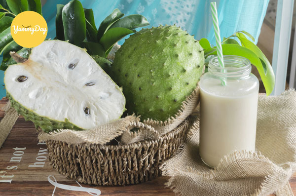 Sơ chế mãng cầu sạch sẽ