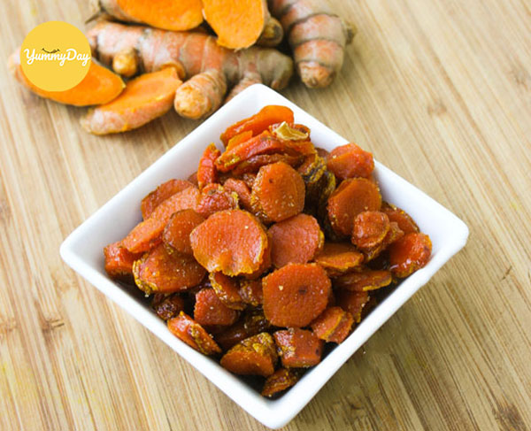 Món mứt nghệ mật ong không phải ai cũng ăn được