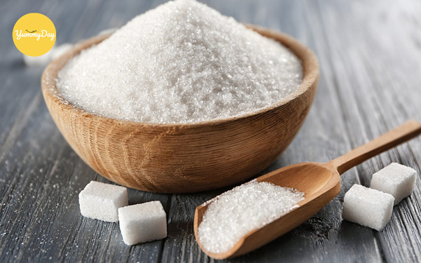 Dùng đường trắng tinh luyện làm mứt