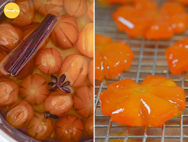Ngâm tắc với đường