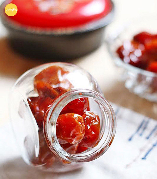 Cách bảo quản mứt táo