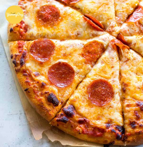 Cách làm bánh pizza không dùng lò nướng