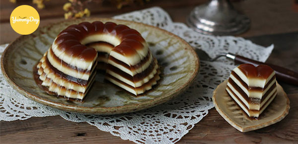 cách làm rau câu bánh flan ngon