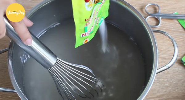 cách làm rau câu flan phô mai 1