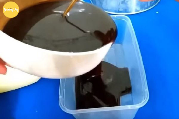 cách làm rau câu flan phô mai 9