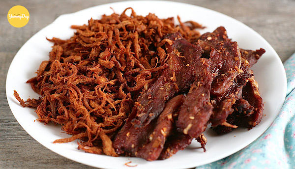 Món khô heo ngày tết ngon miệng
