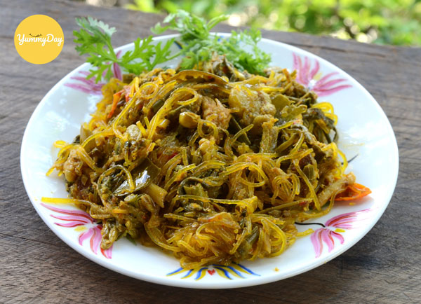 Món vịt xào lăn hấp dẫn