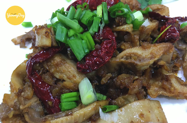 Bao tử heo hầm tiêu xanh cực đỉnh