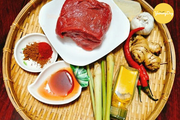 Những nguyên liệu cần thiết để nấu món bò kho
