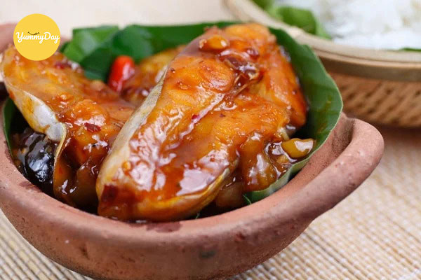 Thành phẩm cá hú kho tộ