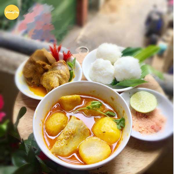 Bạn chuẩn bị khoai sọ để nấu món ăn này nhé