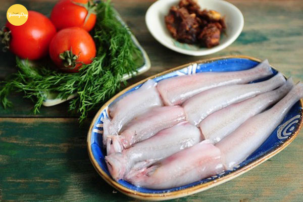 Nguyên liệu cho món canh cá khoai