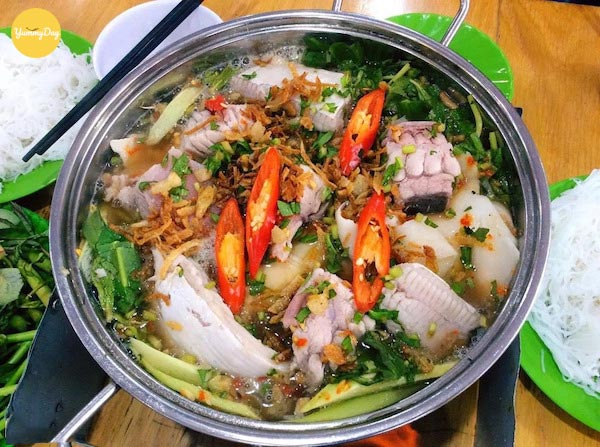 Canh chua cá đuối ngon ngất ngây