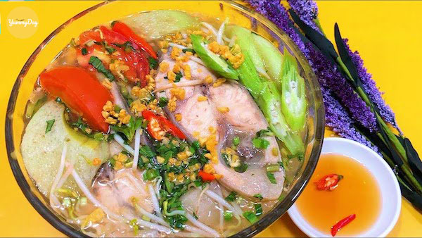 Món canh chua cá hú thơm ngon và đậm đà