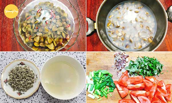 Cách làm món Canh hến chua ngọt ngon cuốn hút