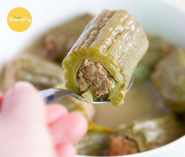 Canh khổ qua nhồi thịt hương vị thơm ngon