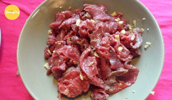 Ướp thịt bò đậm đà gia vị