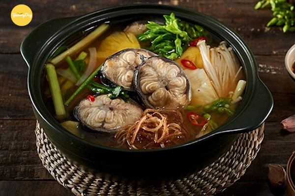 Lẩu cá chình ấm bụng ngày se lạnh