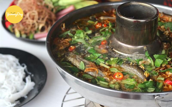 Lẩu cá kèo rau đắng