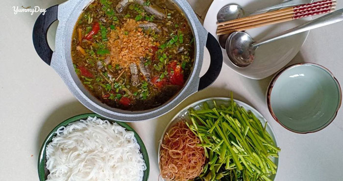 Cách nấu lẩu cá kèo lá giang ngon không gì có thể cưỡng nổi