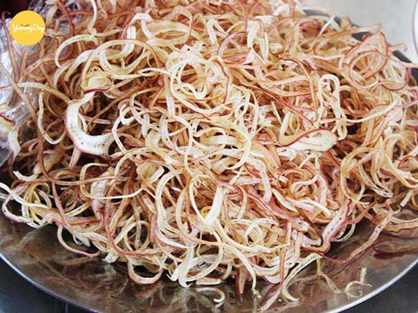 Bào bắp chuối sợi