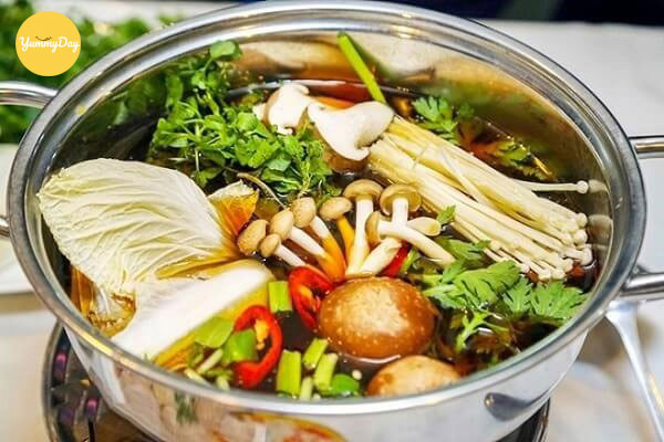 cách nấu lẩu gà nấm ngon mê ly