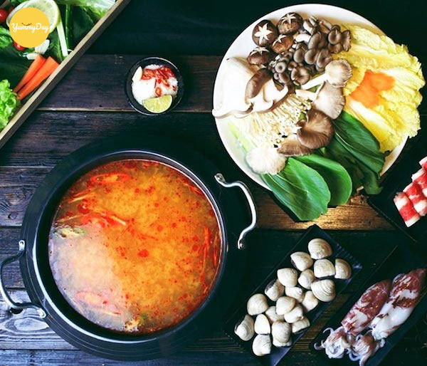Cách nấu lẩu mực ngon không cưỡng nổi