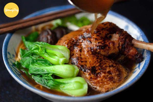 cách nấu mì vịt tiềm ngon không cưỡng được