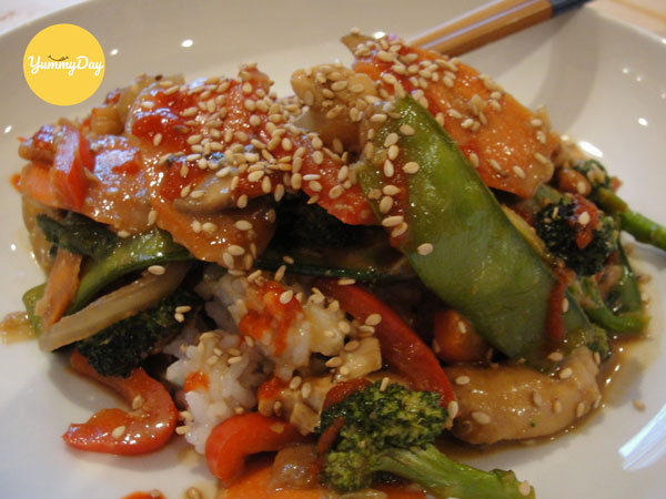 Mực xào sa tế ngon hết sẩy