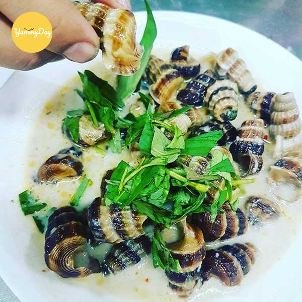 Ốc len xào dừa hấp dẫn không thể cưỡng lại