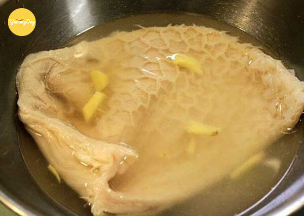 Sơ chế lòng bò để khử mùi hôi