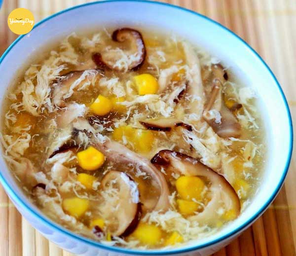 Cách nấu súp gà nấm thơm ngon