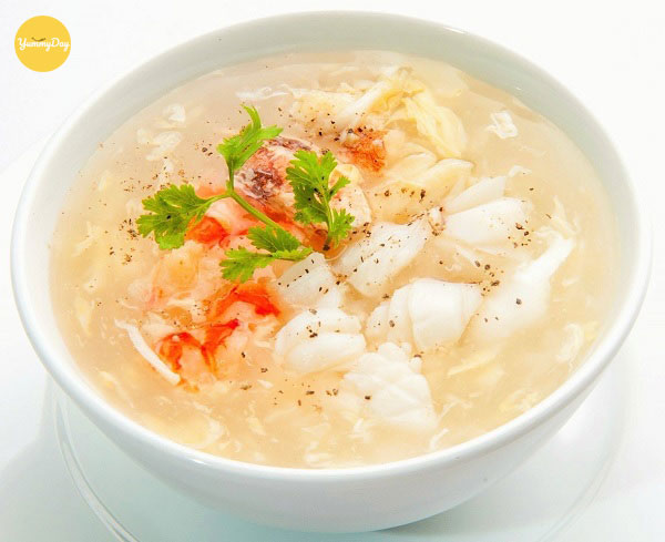 Món súp tôm thơm ngon và đầy dưỡng chất