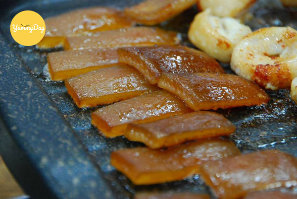 Da heo nướng mật ong đậm vị