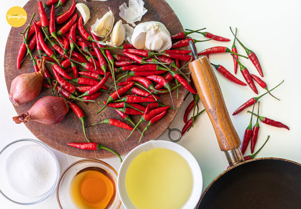 Nguyên liệu quá đỗi quen thuộc đúng không nào?