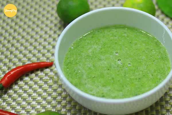 Nước chấm muối ớt xanh thần thánh ăn là mê