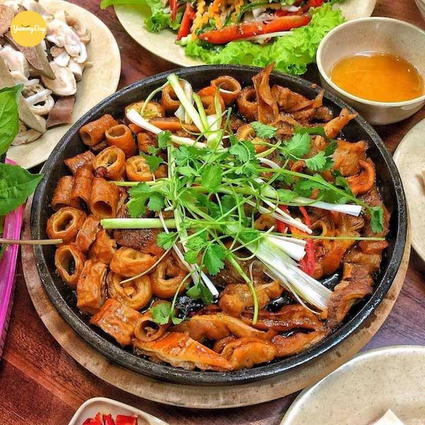 Lòng non vàng đều, bắt mắt