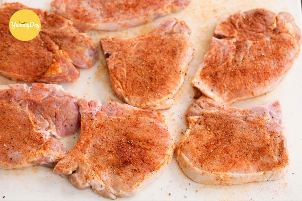 Ướp thịt heo nướng BBQ hấp dẫn